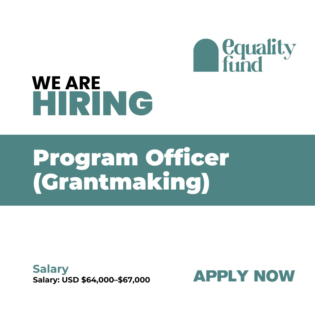 Equality Fund Jobs 2025 | Remote Program Officer – $64K–$67K